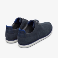 Camper Smith Formal Shoes Blue - Mens Singapore MFCGYM-441